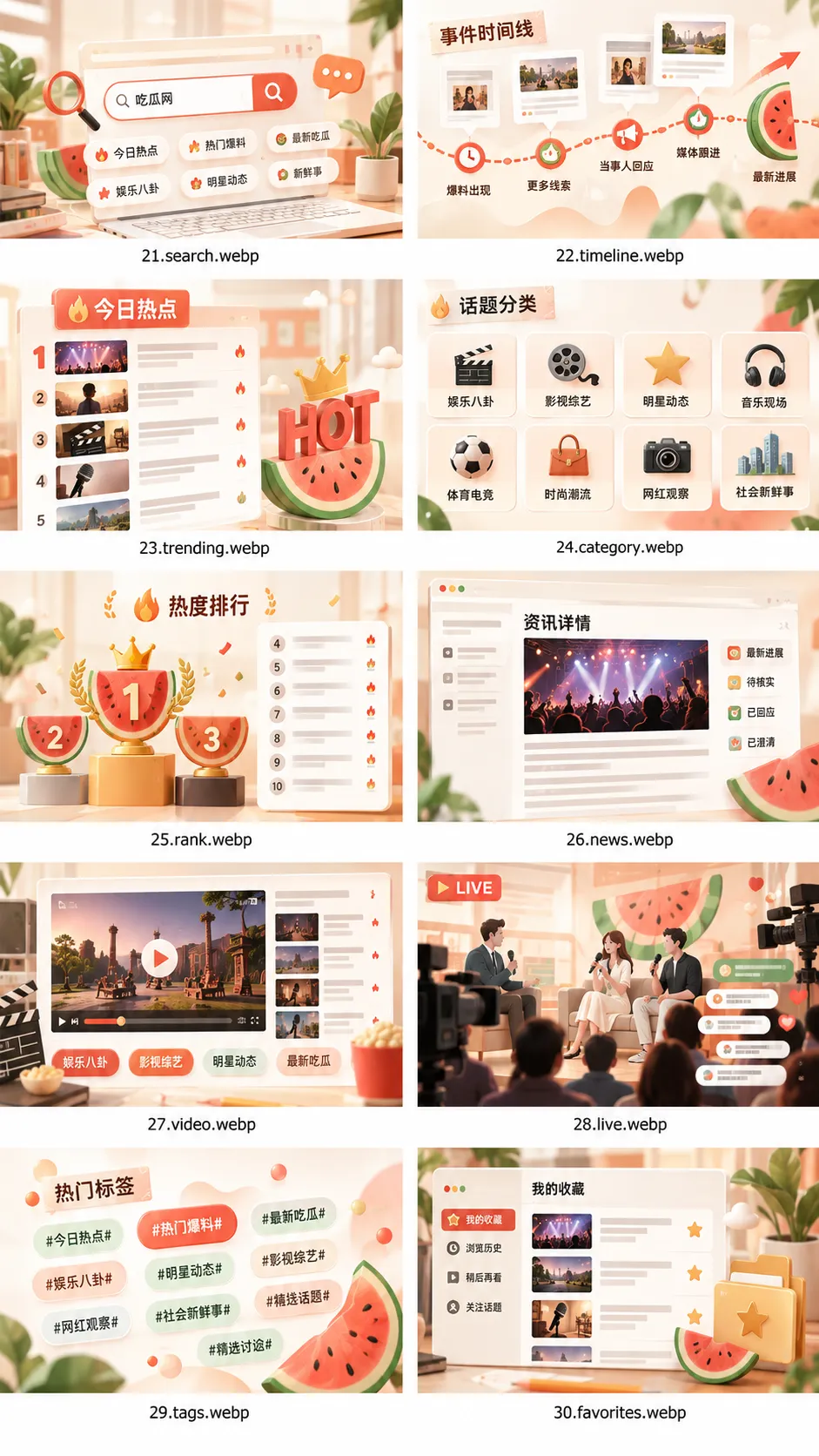 吃瓜网 APP影视综艺爆料频道