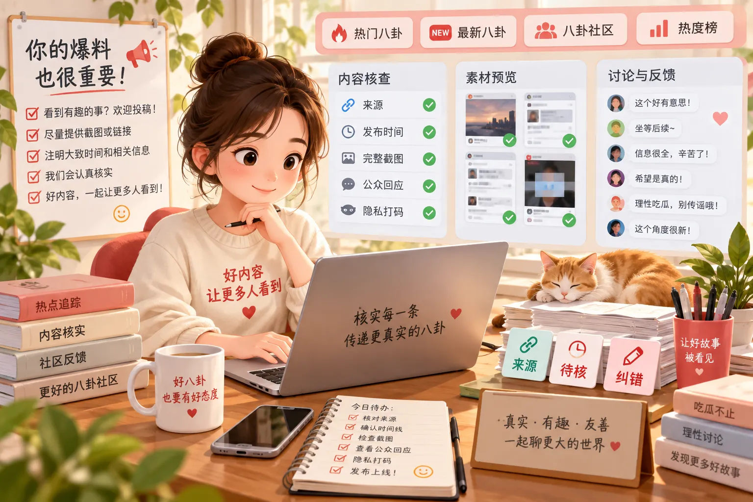 吃瓜网内容整理者与投稿规范