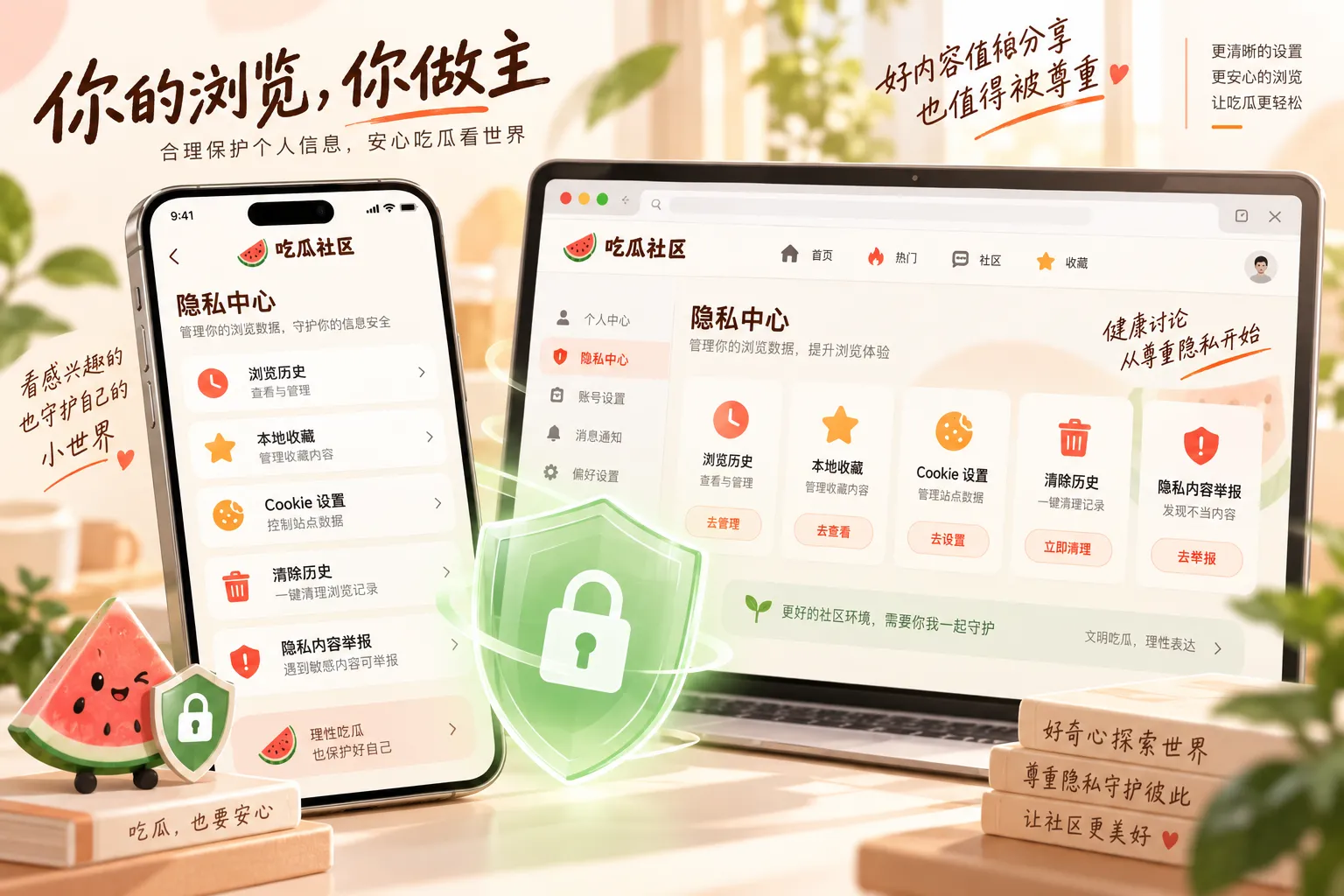 吃瓜网隐私与本地数据设置