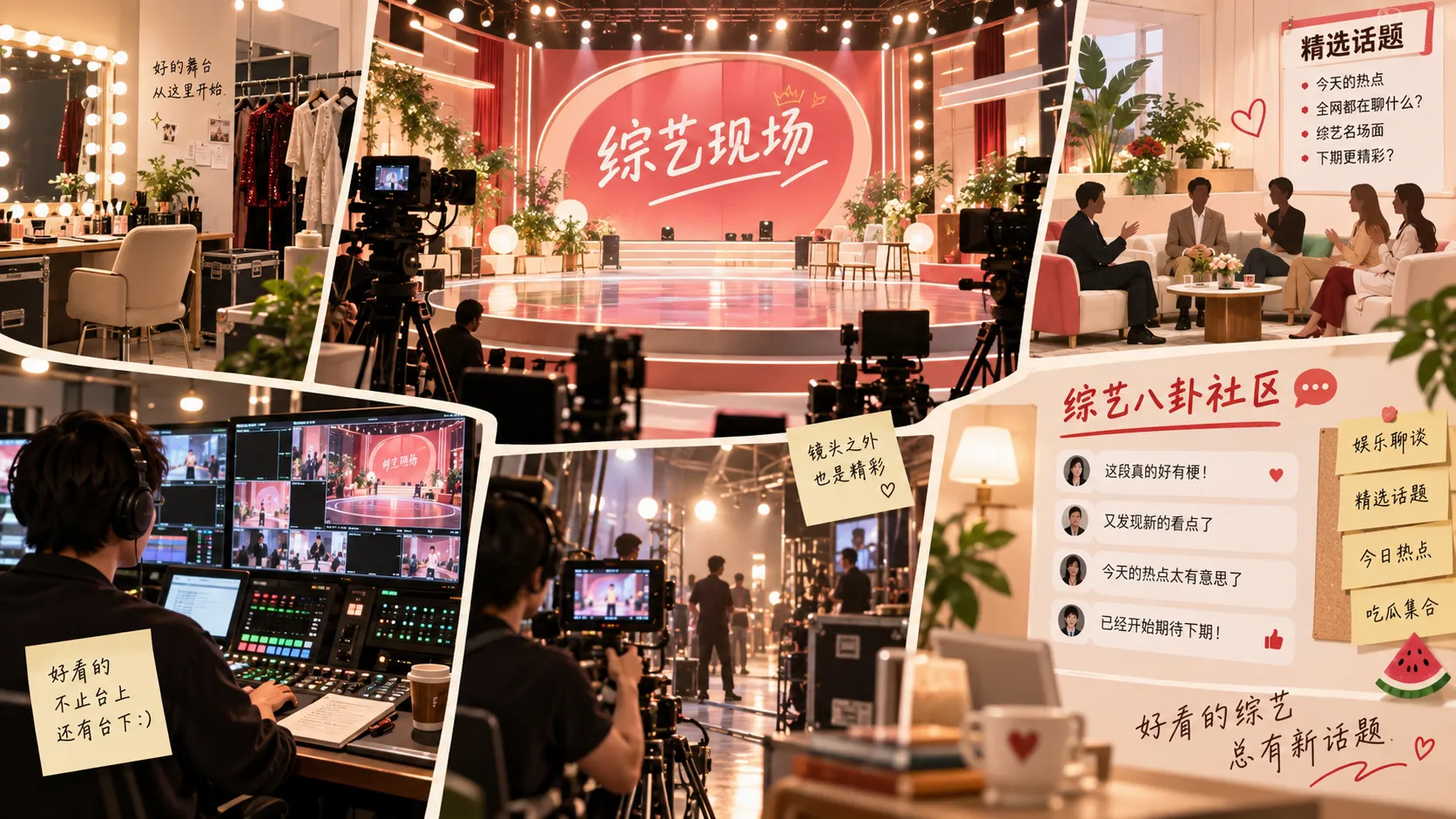 吃瓜网综艺名场面与幕后话题